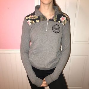 Victorious secret Pink quarter zip